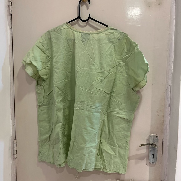 Green cotton top - Picture 5 of 5